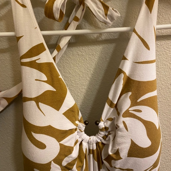 Tommy Bahama halter dress. Gently used, but very clean, worn a couple of times. - Picture 3 of 3